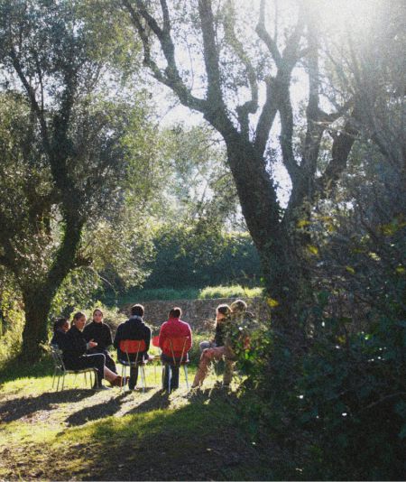 retreat in der natur